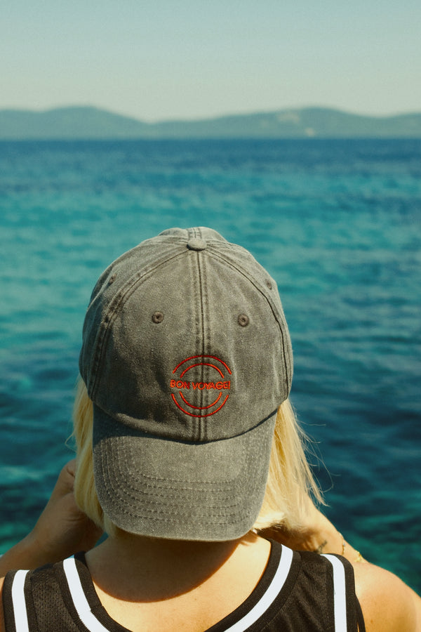 Vintage Dad Cap mit Stick