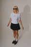 BON VOYAGE! - Lady Organic Crop Top (Druck) - KEEP DANCING
