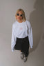BON VOYAGE! - Women Crop Sweatshirt mit Stick